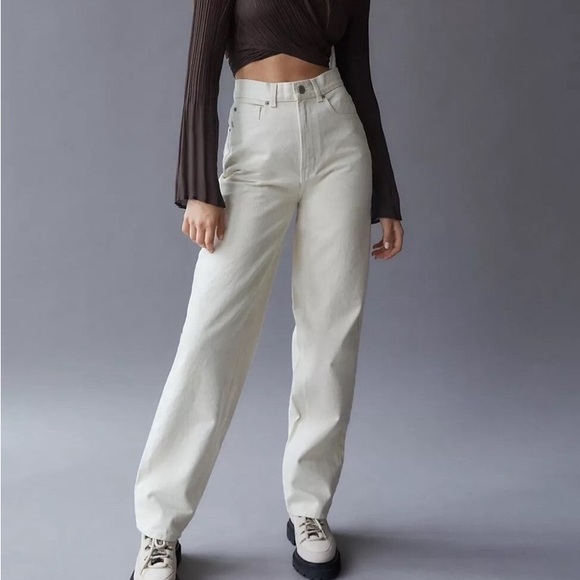 BDG Denim - BDG Cream high rise baggy jeans